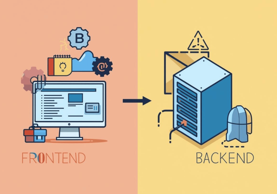 Сравнение Frontend и Backend разработки для новичков в программировании